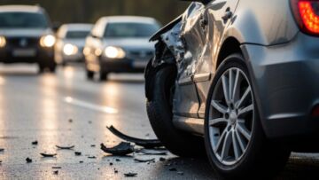 Różowa Mazda w akcji: Przystanek rozjechany, mieszkańcy w szoku!