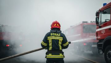 Pożar acetylenowych butli w Bydgoszczy: Służby w akcji!