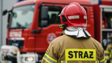 Ogromny pożar w Dziardonicach: straty w hali produkcyjnej, ale bez ofiar w ludziach