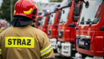 Ćwiczenia strażackie w MOD21: wspólne działania na rzecz bezpieczeństwa w Ostaszewie