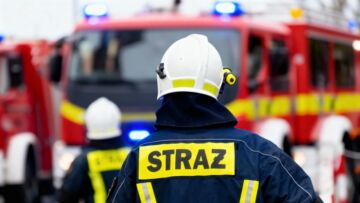 Nadbryg. Sławomir Sierpatowski z wizytą w toruńskiej straży pożarnej