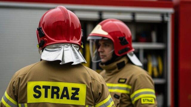 Gniewkowo. Ćwiczenia służb z pożarami i proszkiem