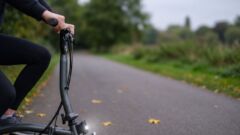Lubicz Górny: sobotni przejazd nową drogą rowerową