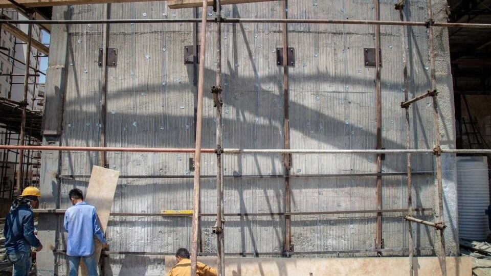 Szczecińska 13. Trwa budowa centrum i przychodni